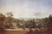 Melbourne from the Botanical Gardens Henry Gritten